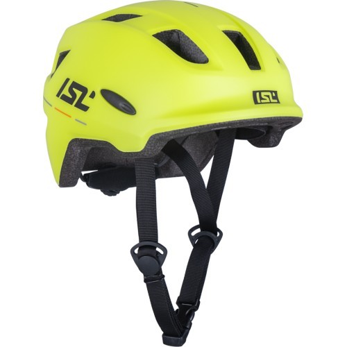 Children’s Bike Helmet w/ LED Light ISL Lumitto - Neoninė geltona