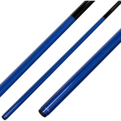 Бильярдный кий, Pool, Classic Fibre, синий, цельный