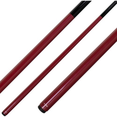 Бильярдный кий Pool Classic Fibre, красный, цельный