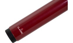 Бильярдный кий Pool Classic Fibre, красный, цельный