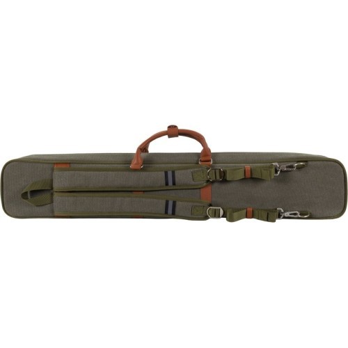 Cue Soft Case, Classic Pocketstyle, Green-Brown, 3/5, 85 cm