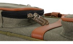 Minkštas dėklas biliardo lazdai Classic Pocketstyle, žalias-rudas, 3/5, 85 cm