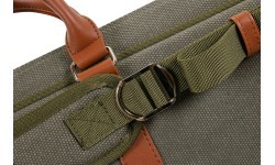 Minkštas dėklas biliardo lazdai Classic Pocketstyle, žalias-rudas, 3/5, 85 cm