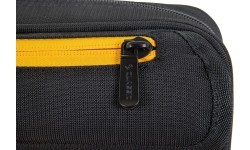 Minkštas dėklas biliardo lazdai Classic CueBuddy, juodai geltonas, 3/5, 83 cm