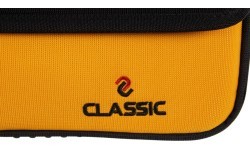 Cue Soft Case, Classic CueBuddy, Black-Yellow, 3/5, 83 cm