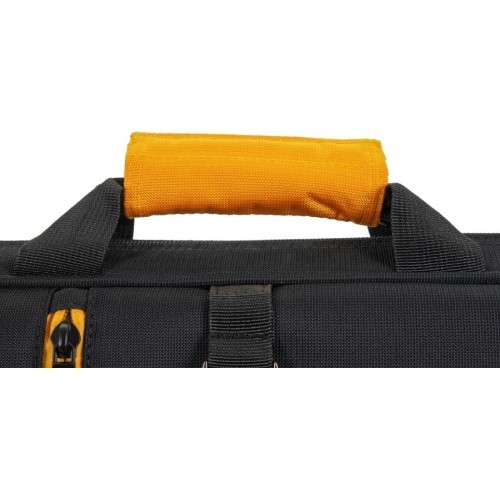 Minkštas dėklas biliardo lazdai Classic CueBuddy, juodai geltonas, 3/5, 83 cm