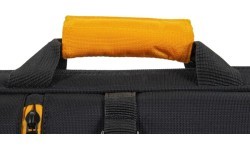 Minkštas dėklas biliardo lazdai Classic CueBuddy, juodai geltonas, 3/5, 83 cm