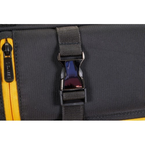 Cue Soft Case, Classic CueBuddy, Black-Yellow, 3/5, 83 cm