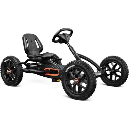 Веломобиль BERG Buddy Cross Black с ручным тормозом