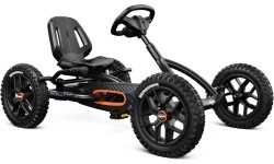 Веломобиль BERG Buddy Cross Black с ручным тормозом