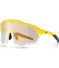 Magicshine Morpher photochromic mirror glasses (yellow/black)