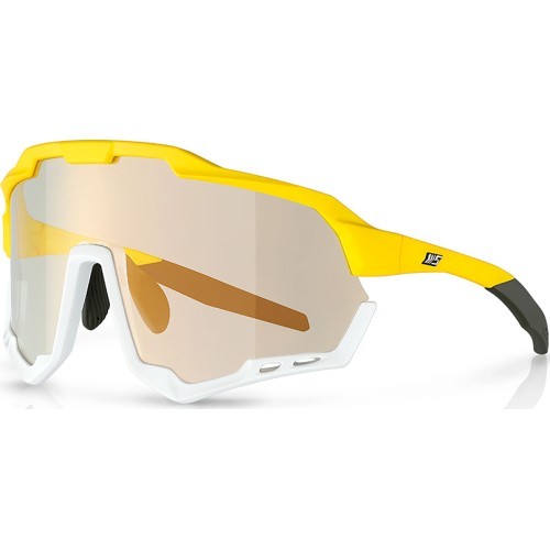 Magicshine Morpher photochromic mirror glasses (yellow/black)