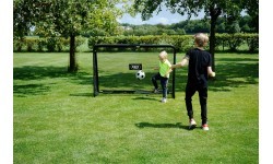 EXIT Maestro steel football goal 180x120cm - black
