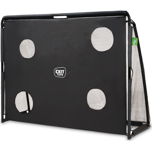 EXIT Coppa plieniniai futbolo vartai 220x170 cm, juodi