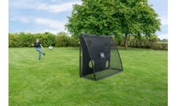 EXIT Coppa steel football goal 220x170cm - black