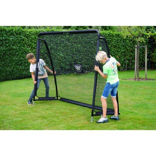 EXIT Coppa plieniniai futbolo vartai 220x170 cm, juodi