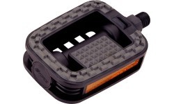 Pedalai FORCE 807 Anti-slip (plastikas, juodi)