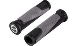 FORCE Ross grips (rubber, black/grey)