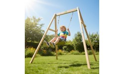 EXIT Silvi wooden swing that grows with you