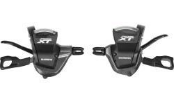 Pavarų rankenėlių komplektas Shimano SLM8000 XT 2/3x11 pav. su ekranėliu