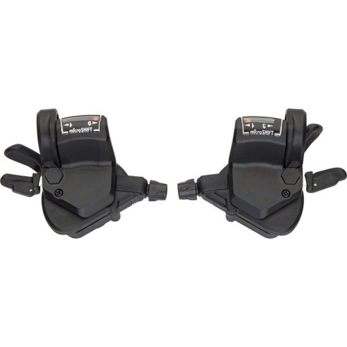 Pavarų rankenėlių komplektas MICROSHIFT TS39, 3x9 pavarų