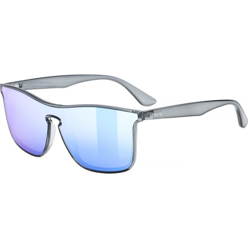 Uvex Heyday Glasses, Clear Smoke / Mirror Blue