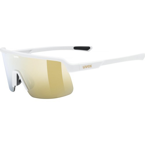 Очки Uvex white matt / mirror gold