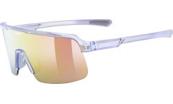 Akiniai Uvex dyrt clear purple / mirror red