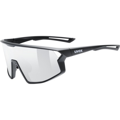 Akiniai Uvex skyryse black matt / mirror silver