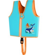 A neoprene swimming vest for children Spokey KAMI