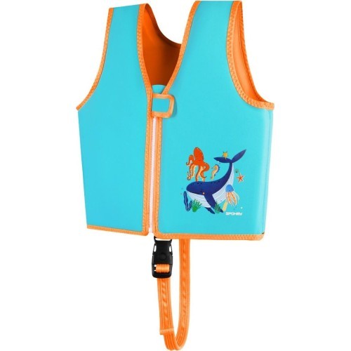 A neoprene swimming vest for children Spokey KAMI
