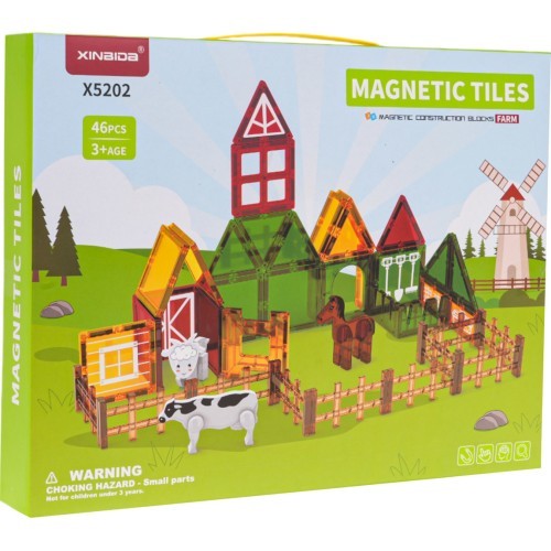 Magnetic Blocks Farm 46 pcs.