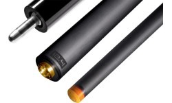 Cue Shaft, Pool, Predator Revo 12.4mm, Uni-Loc, Black Vault Plate