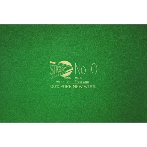 Billiard Cloth, Strachan Championship No. 10, 30oz, 191cm, Snooker