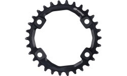 Priekinė žvaigždė Force NW 30t BCD 96, 4 varžtų // 30T (juoda)