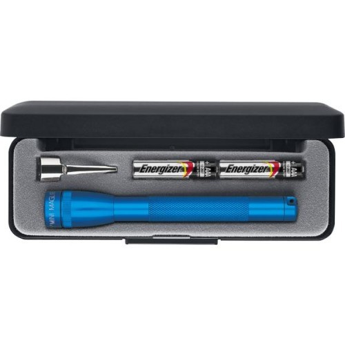 Žibintuvėlis Mini Maglite AAA LED, dovana, mėlynas
