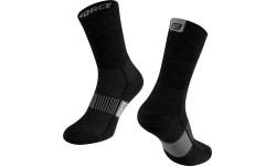 FORCE North Short Socks, Black, 42-47 (L-XL)