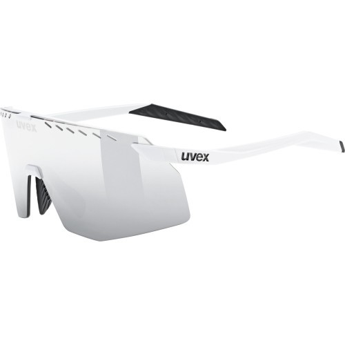 Uvex Pace Stage Glasses White Matt / Mirror Silver