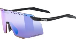 Очки Uvex pace stage CV black matt / mirror blue