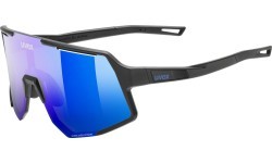 Uvex sequenze CV black matt / mirror blue glasses