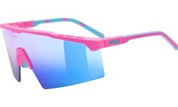 Akiniai Uvex flowline pink matt / mirror blue