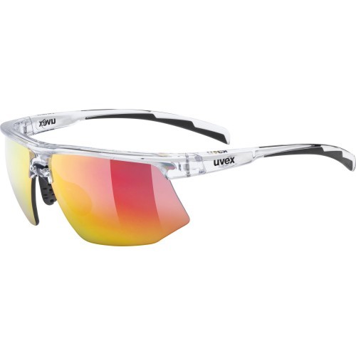 Uvex aerios clear / mirror red glasses