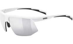 Akiniai Uvex aerios white / mirror silver