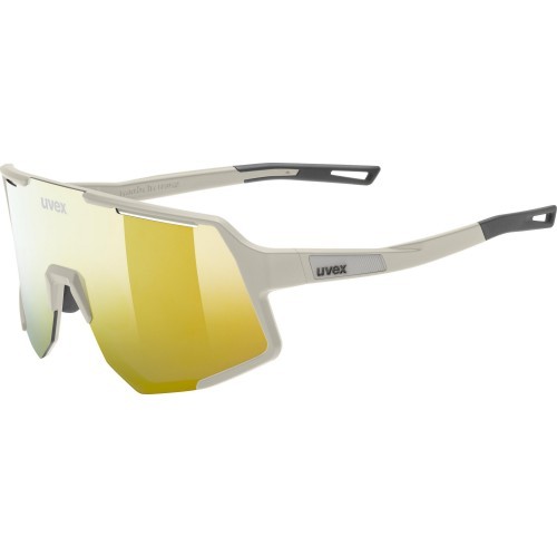 Uvex sequenze grey matt / mirror gold glasses