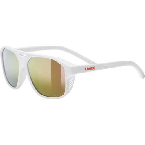 Очки Uvex cosmic white matt / mirror red
