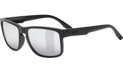 Очки Uvex Poise black matt / mirror silver