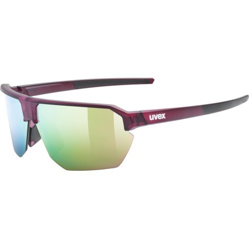 Akiniai Uvex vectiv set cranberry trans. matt / mirror rose