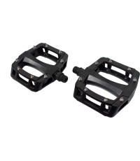 Pedalai WELLGO 9/16" // aliuminis (juoda)