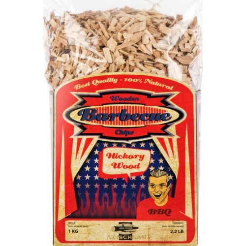 Hickory smoking chips 1 kg Axtschlag