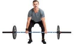 Barbell with Bearings inSPORTline OLYMPIC OB-86 PCWC